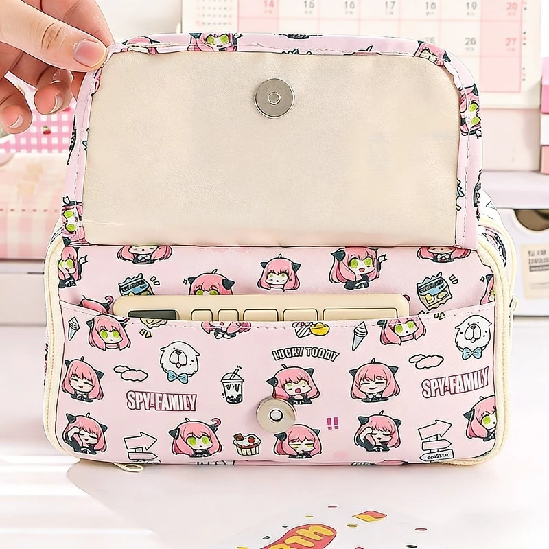 Pencil Case Large - Kawaii Spy×Family Large Capacity Pencil Bag