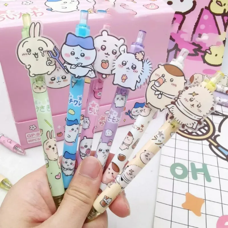 Stationery Office - Kawaii Chiikawa Gel Pens 0.5mm Black