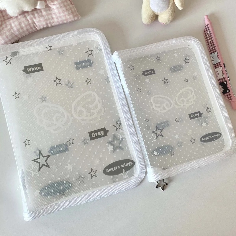 1PC A5/A6 Cute Stationery Stor - Portfolio Folder Zip recension och pris