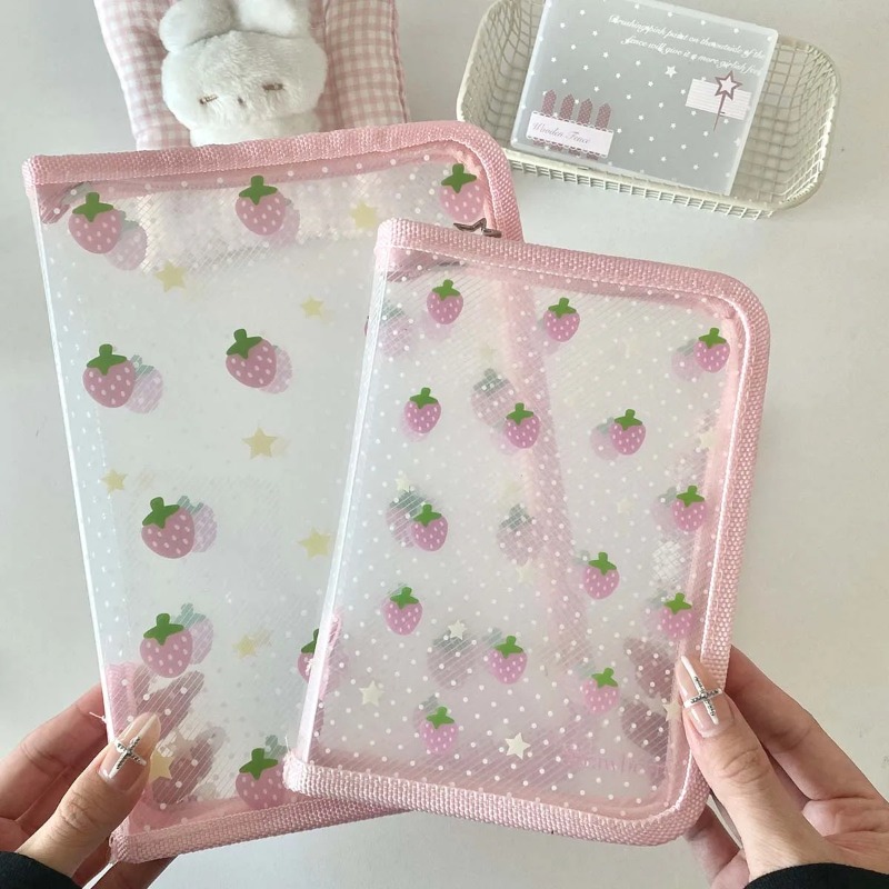 1PC A5/A6 Cute Stationery Stor - Portfolio Folder Zip recension och pris