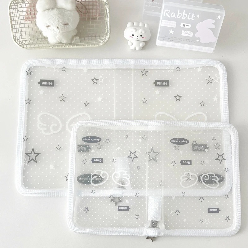 1PC A5/A6 Cute Stationery Stor - Portfolio Folder Zip recension och pris