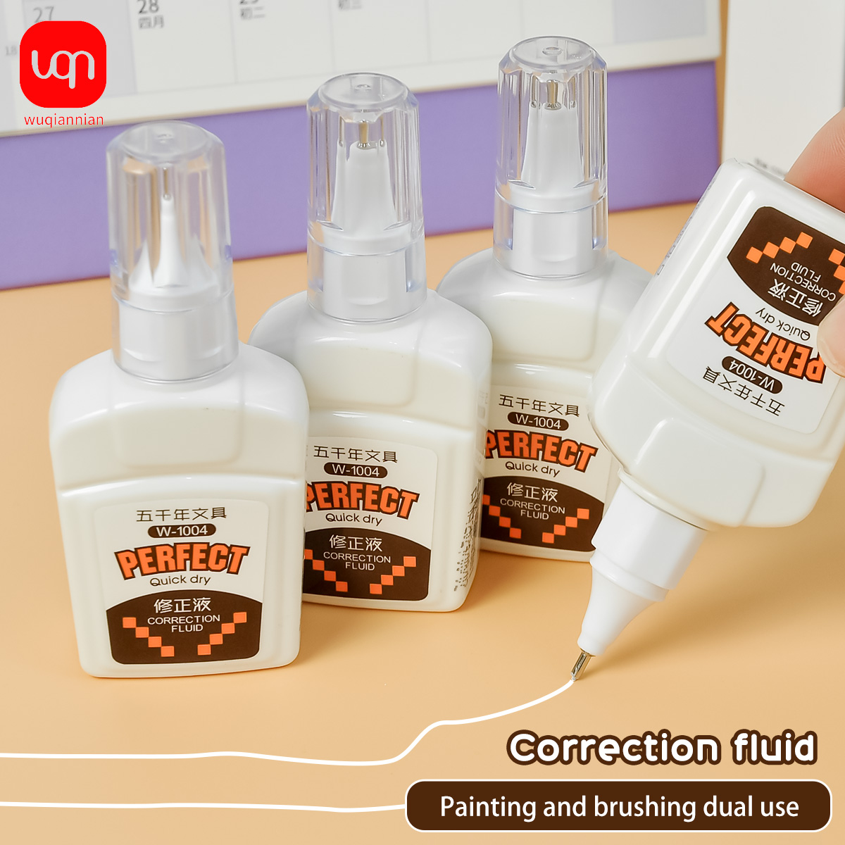WQN-3/6/12PCS18ml Correction F - Correction Fluid White recension och pris