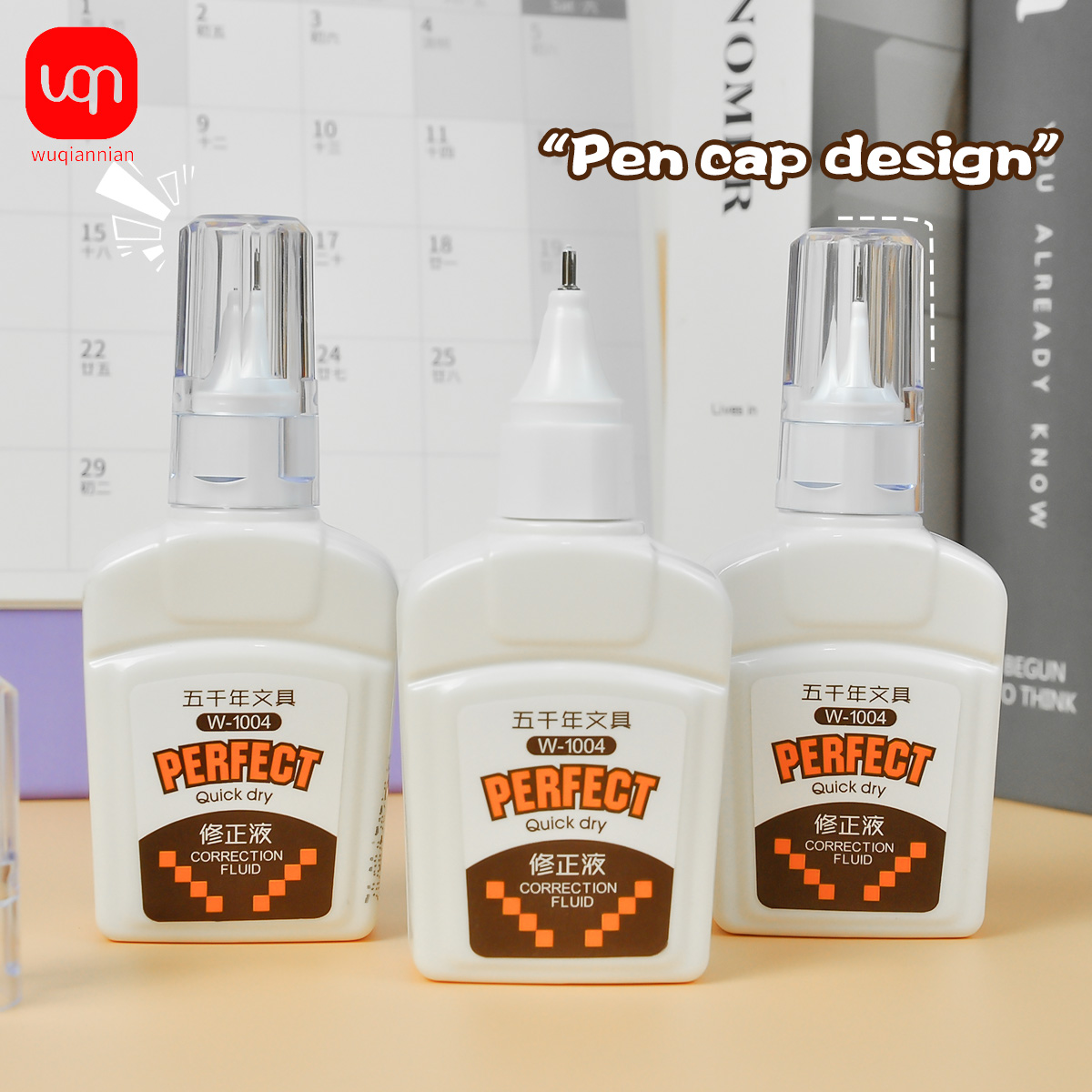WQN-3/6/12PCS18ml Correction F - Correction Fluid White recension och pris
