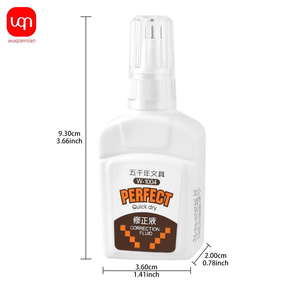WQN-3/6/12PCS18ml Correction F - Correction Fluid White recension och pris
