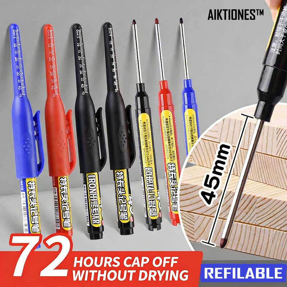 Deep Hole Long Nib Head Marker - Whiteboard Marker Set recension och pris