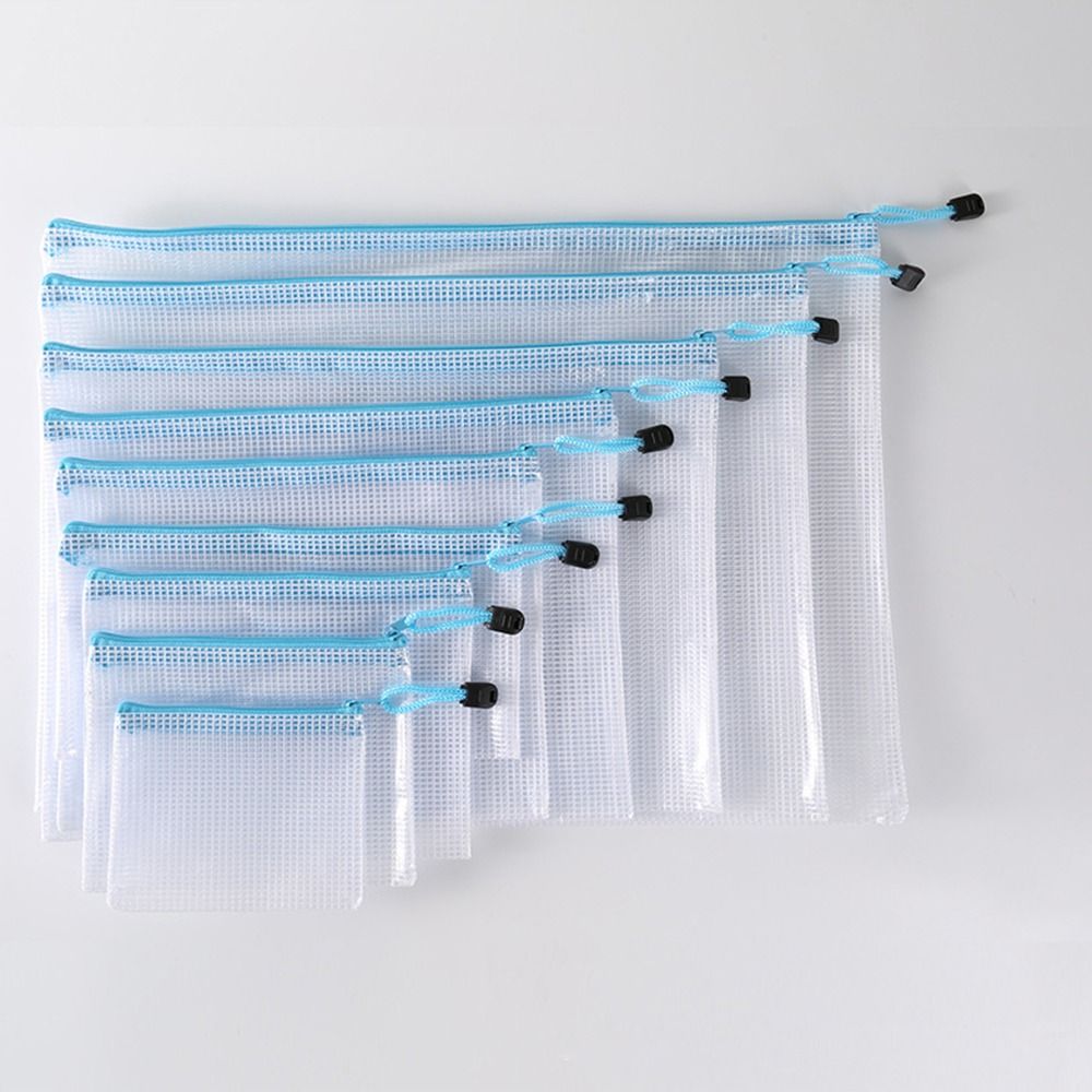A3/A4/A5/A6 Mesh Zipper Pouch  - Portfolio Folder Zip recension och pris