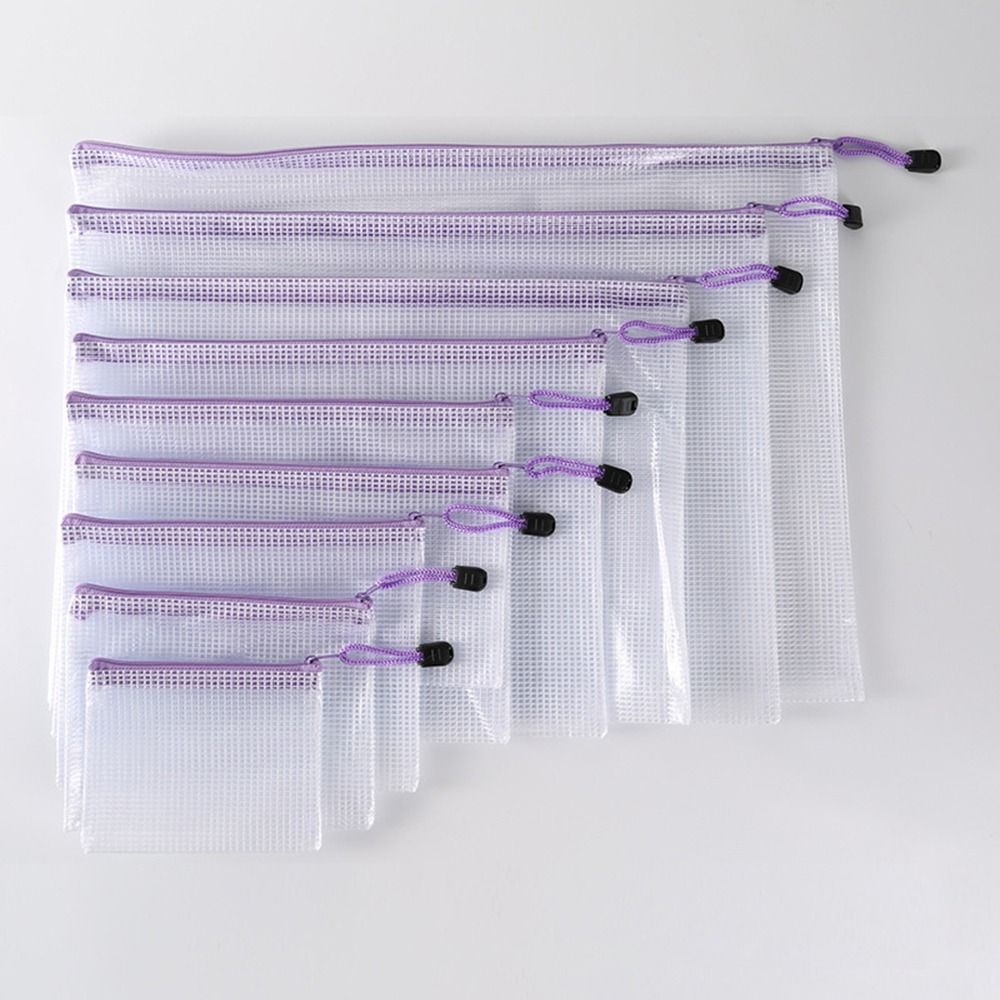 A3/A4/A5/A6 Mesh Zipper Pouch  - Portfolio Folder Zip recension och pris