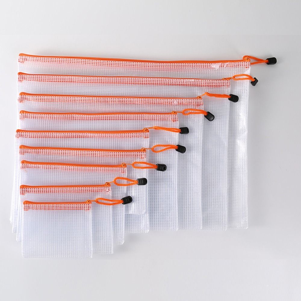 A3/A4/A5/A6 Mesh Zipper Pouch  - Portfolio Folder Zip recension och pris