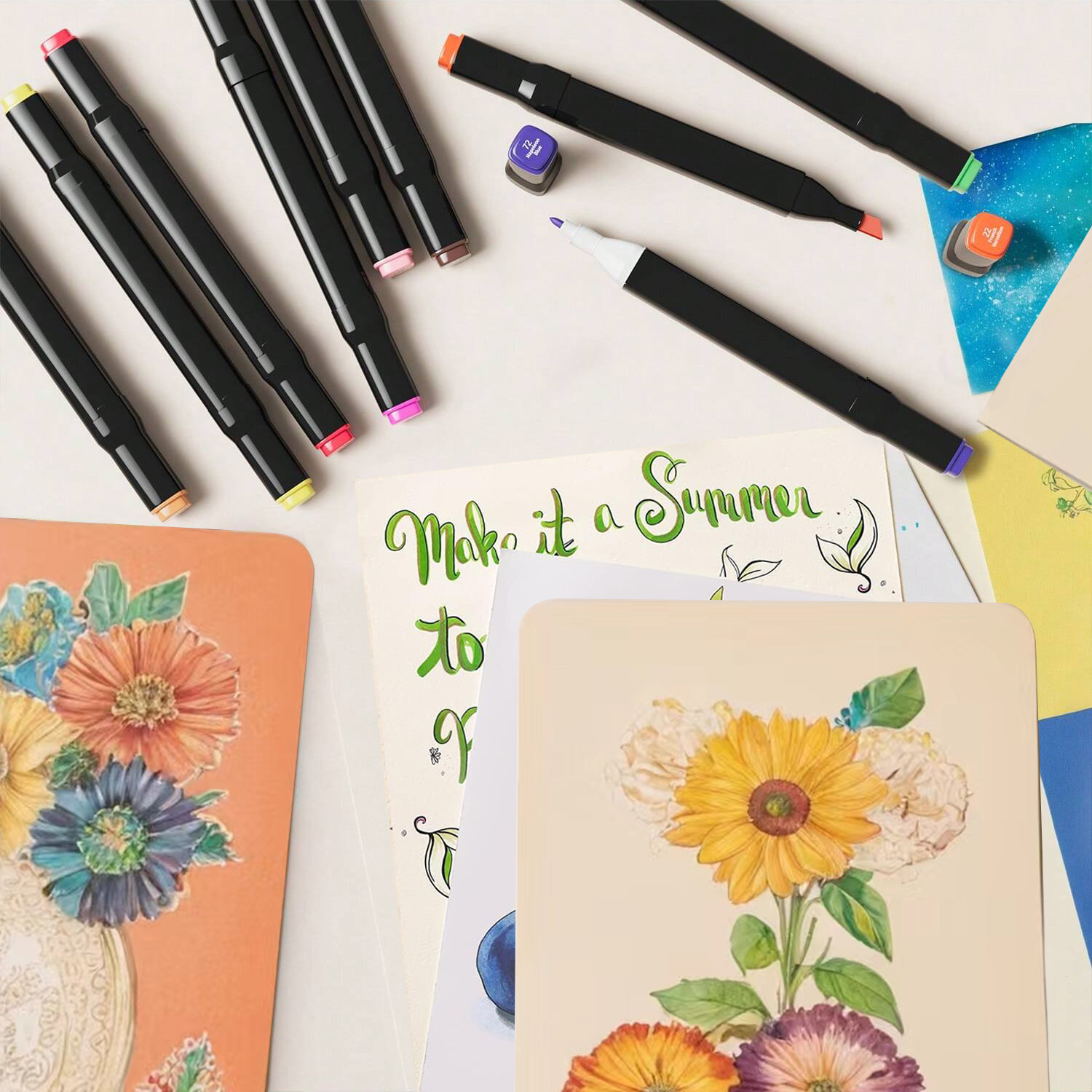 24-262 Colors Alcohol Drawing  - Whiteboard Marker Set recension och pris