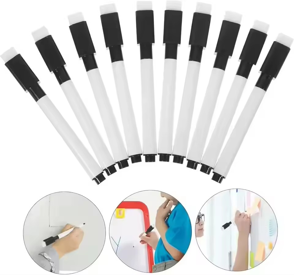 Magnetic Black Dry Erase Marke - Stationery Office recension och pris