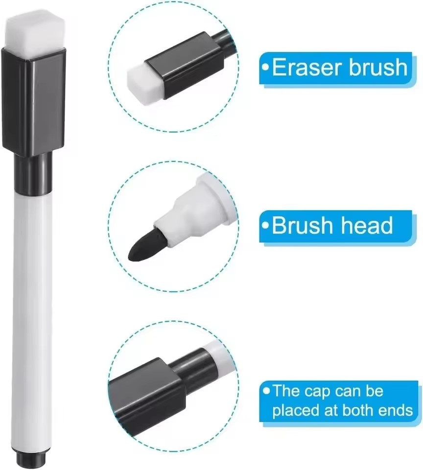 Magnetic Black Dry Erase Marke - Stationery Office recension och pris