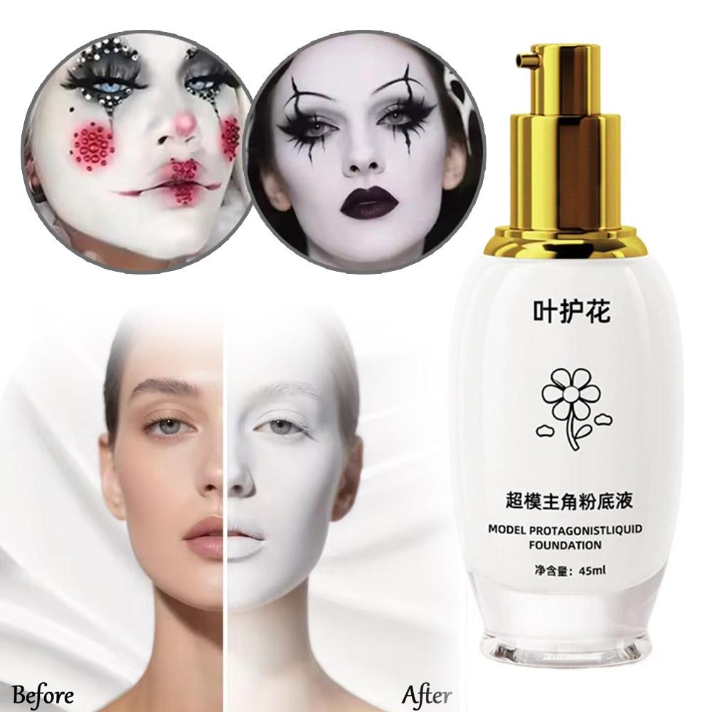 White liquid foundation Long-L - Correction Fluid White recension och pris