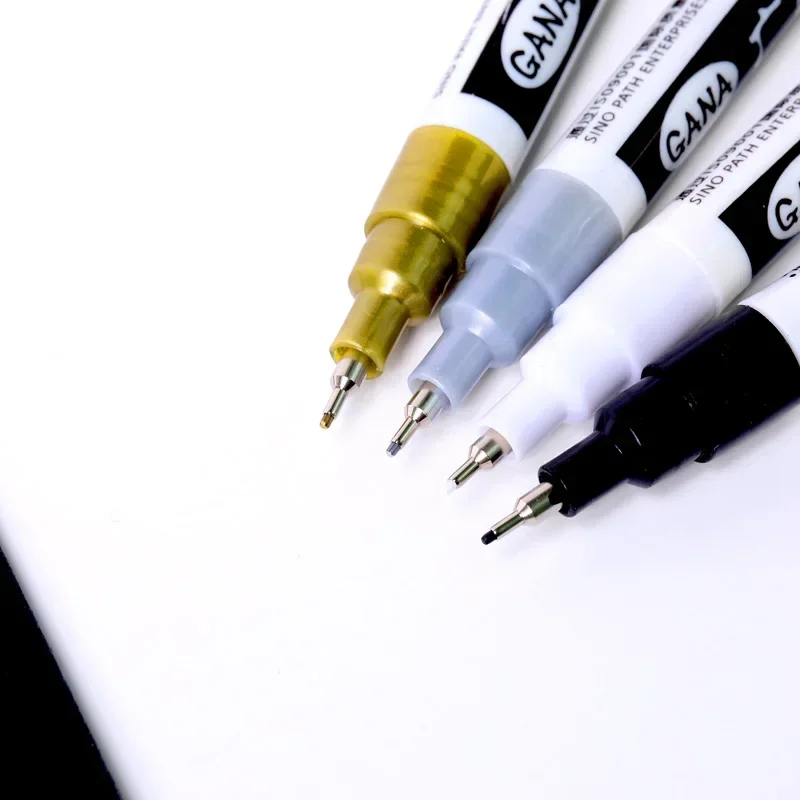 4Pcs/set Oil Based White Black - Whiteboard Marker Set recension och pris