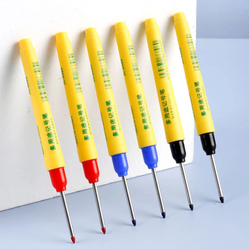 6pcs/set 33mm Red/Blue/Black L - Whiteboard Marker Set recension och pris