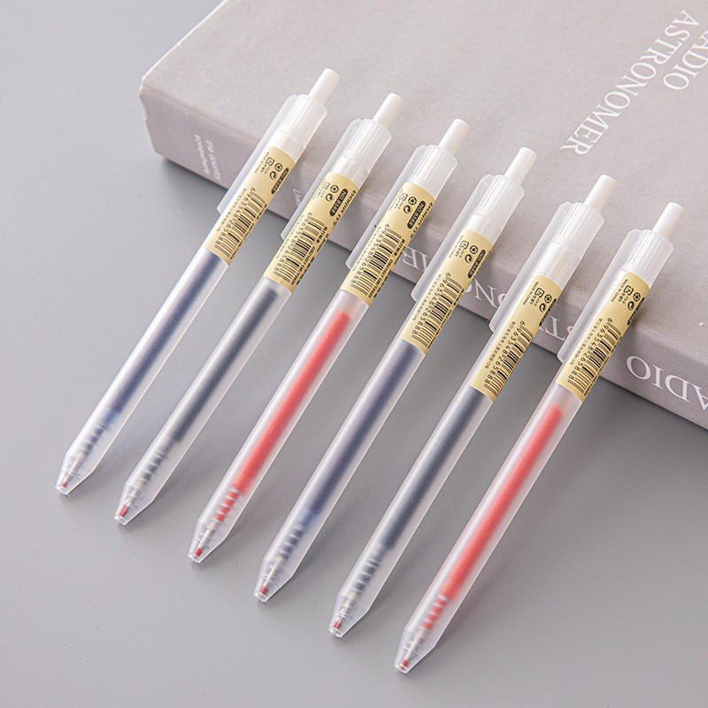 6/10Pcs 0.5mm Retractable Gel  - Stationery Supply Business recension och pris