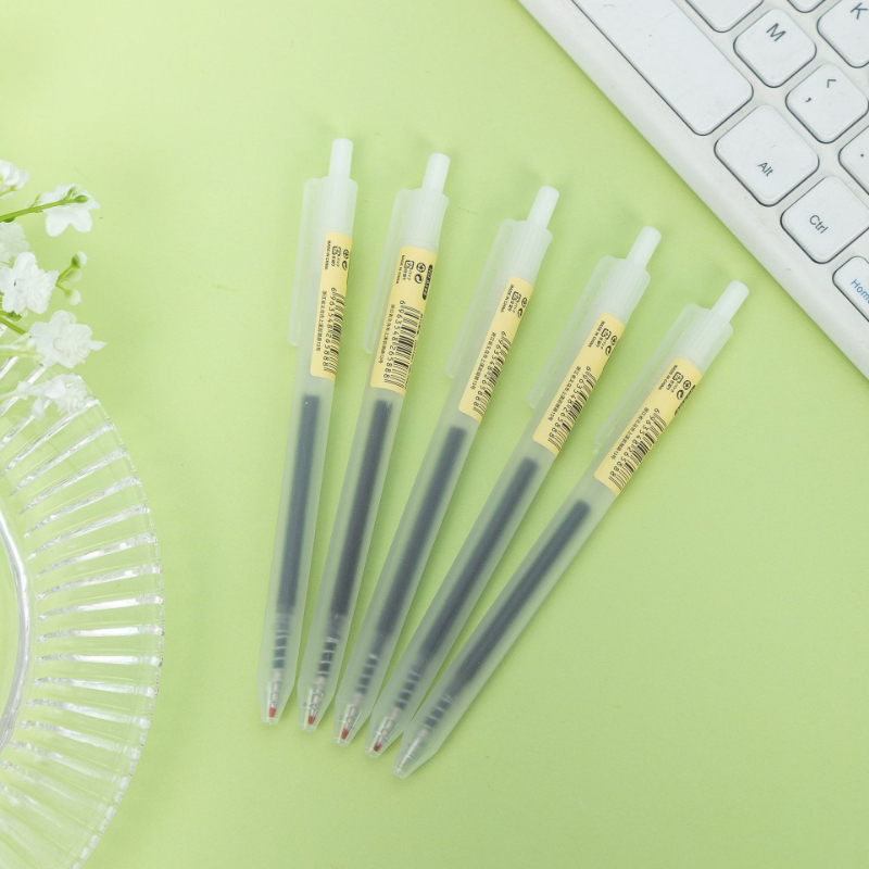 6/10Pcs 0.5mm Retractable Gel  - Stationery Supply Business recension och pris