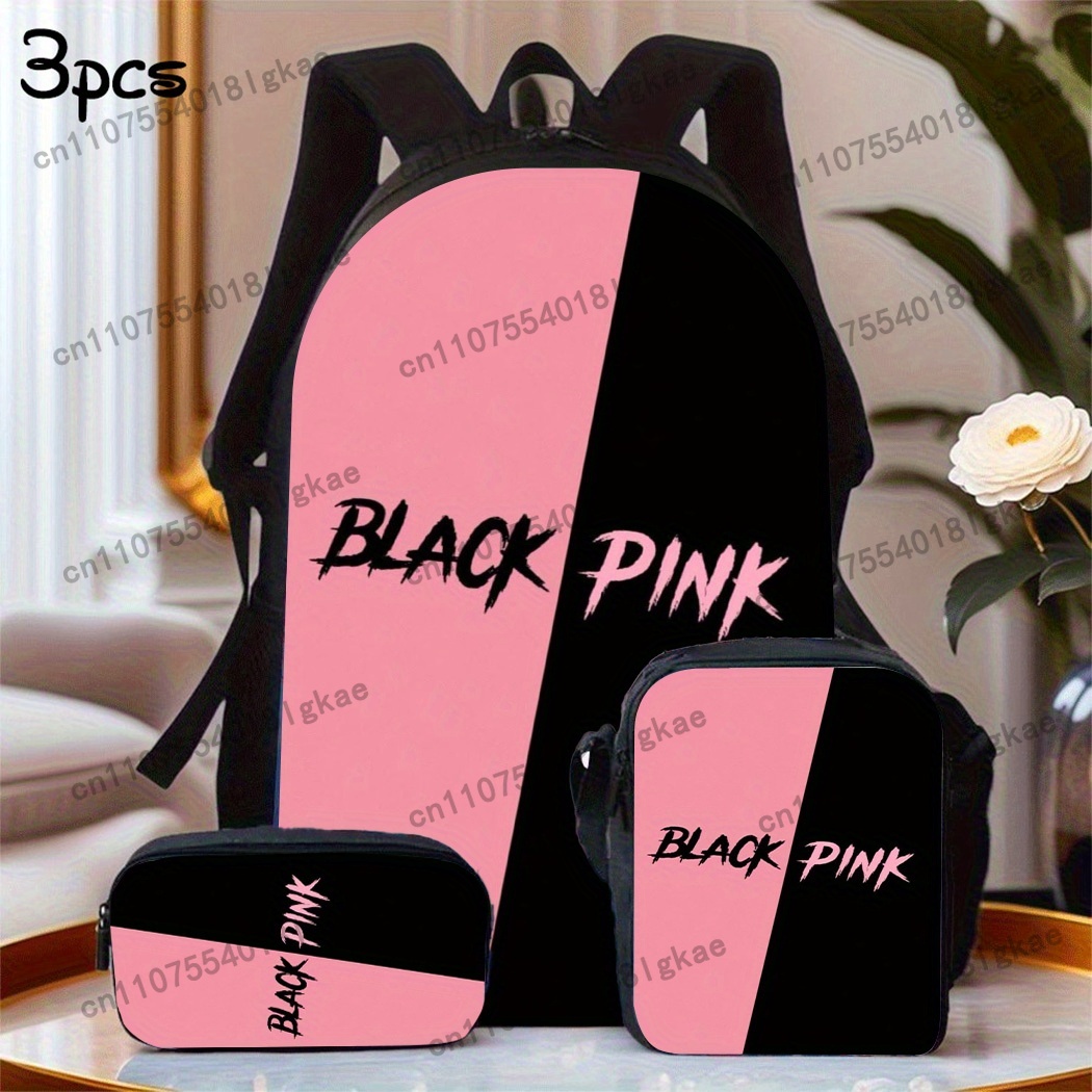 3pcs Summer Essential KPOP Bac - Pencil Case Large recension och pris
