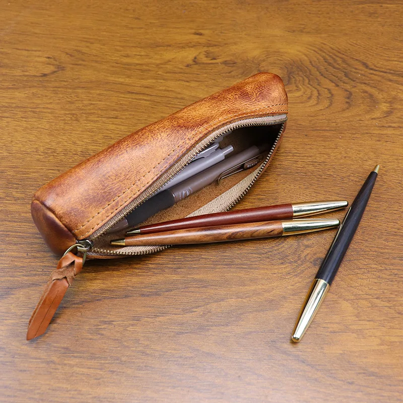 Vegetable Tanned Leather Hand- - Tan Stationery & Office Supply recension och pris