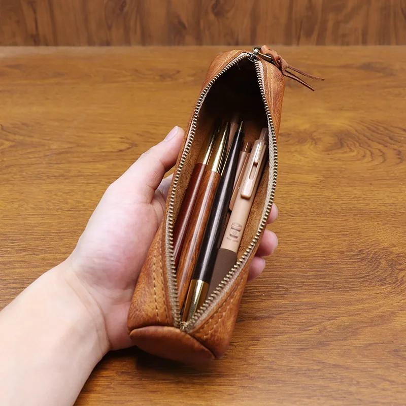 Vegetable Tanned Leather Hand- - Tan Stationery & Office Supply recension och pris