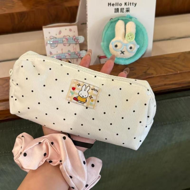 Cartoon Anime Miffy Polka Dot  - Pencil Case Large recension och pris