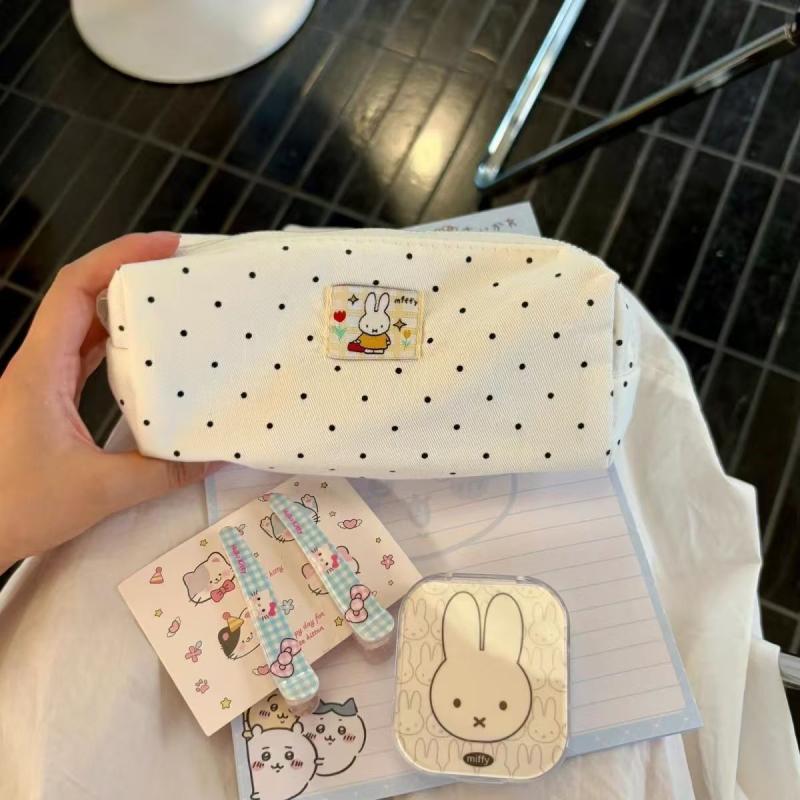 Cartoon Anime Miffy Polka Dot  - Pencil Case Large recension och pris
