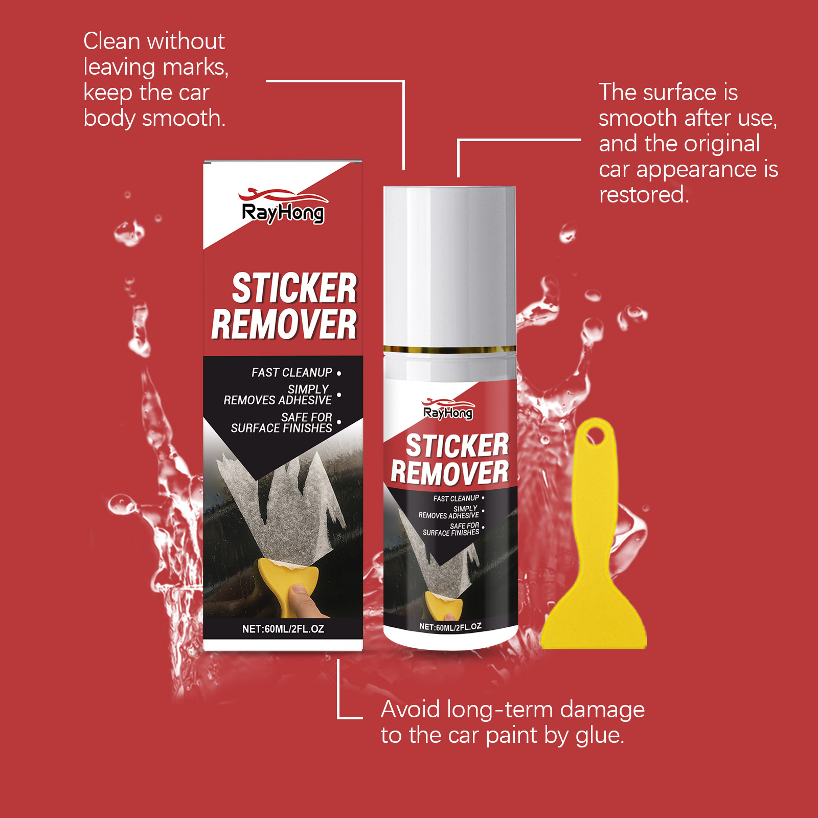 Car Surface Residue Removal Ki - Glue Stick Pack recension och pris