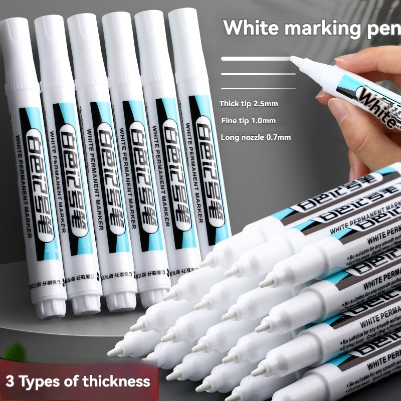 1/10/20Pcs White Permanent Mar - Whiteboard Marker Set recension och pris
